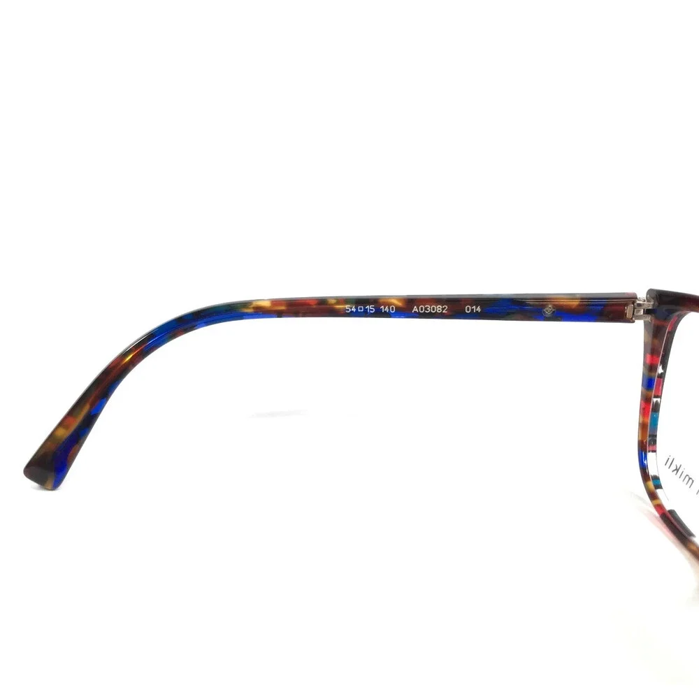 Alain Mikli Eyeglasses Frames A03082 014 Blue Violet Havana Cat Eye 54-15-140